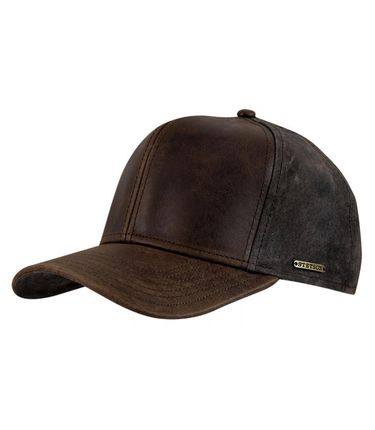 Casquette campbell cuir Campbell cuir brown